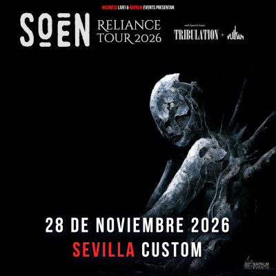Soen + Tribulation + Vulkan (Sevilla)