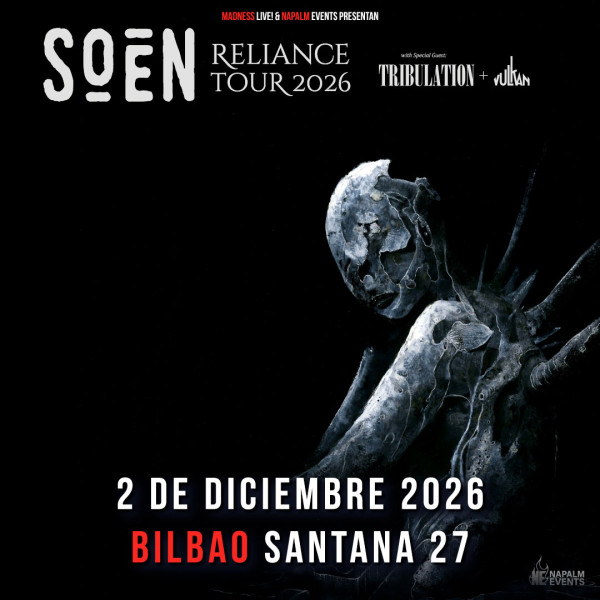 Soen + Tribulation + Vulkan (Bilbao)