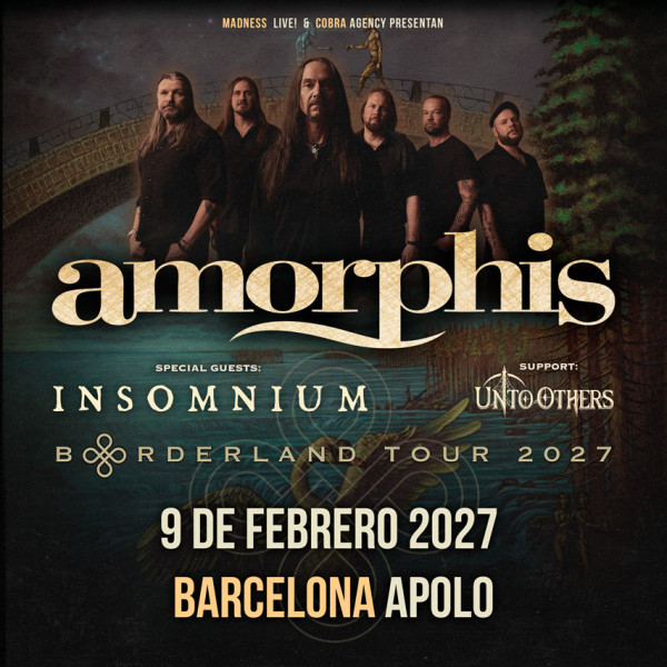 Buy Tickets for Amorphis + Insomnium + Unto Others (Barcelona)