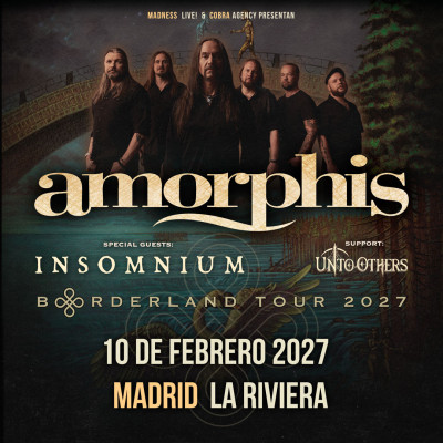 Buy Tickets for Amorphis + Insomnium + Unto Others (Madrid)