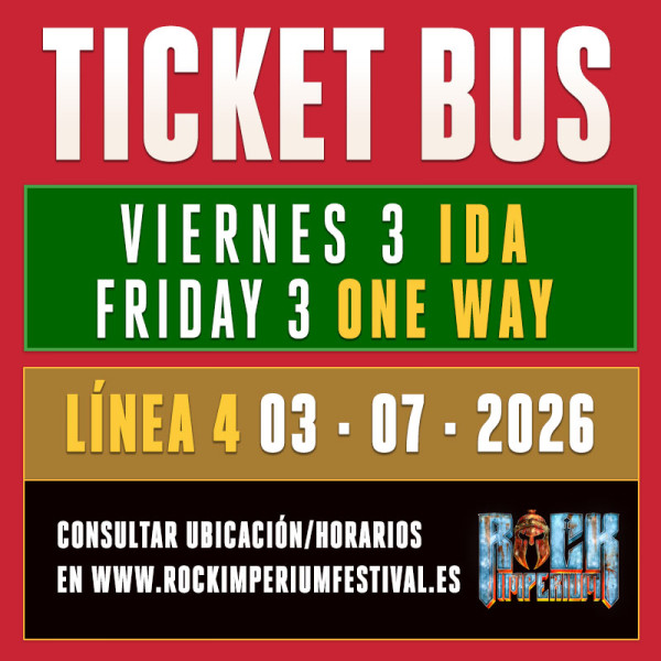 Bus Línea 4: 3 julio 2026 · IDA (Cartagena)