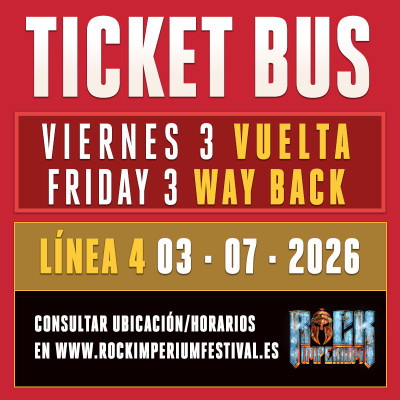 Bus Línea 4: 3 julio 2026 · VUELTA (Cartagena)