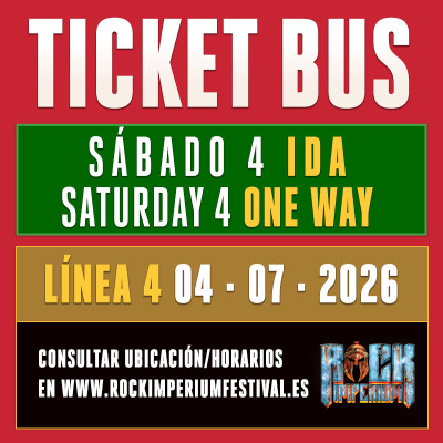 Bus Línea 4: 4 julio 2026 · IDA (Cartagena)
