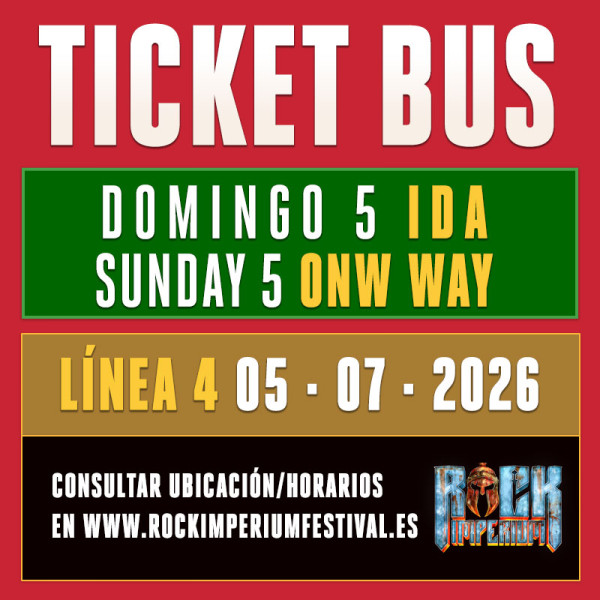 Bus Línea 4: 5 julio 2026 · IDA (Cartagena)