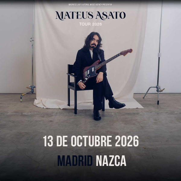 Comprar entradas para Mateus Asato (Madrid)