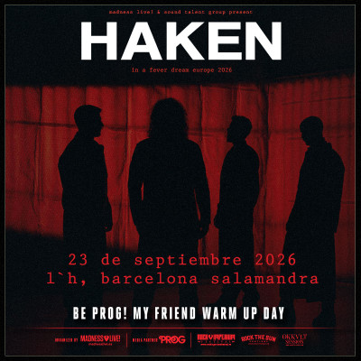 Buy Tickets for HAKEN (Barcelona)