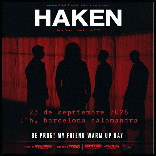 Comprar entradas para HAKEN (Barcelona)