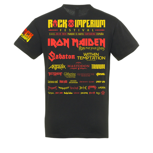Merch 2026 Camiseta Rock Imperium Festival "Helmet"
