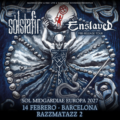 Comprar entradas para Enslaved + Sólstafir + Gaahl’S Wyrd (Barcelona)
