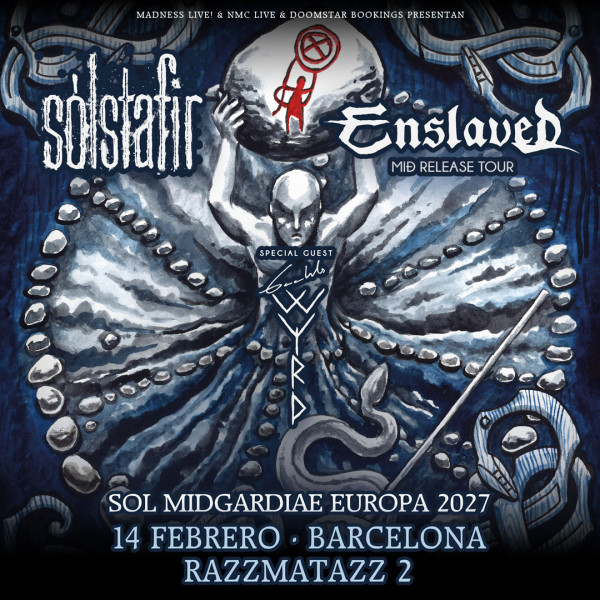Comprar entradas para Enslaved + Sólstafir + Gaahl’S Wyrd (Barcelona)
