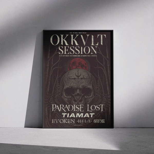 Merch 2026 Póster Okkult Session