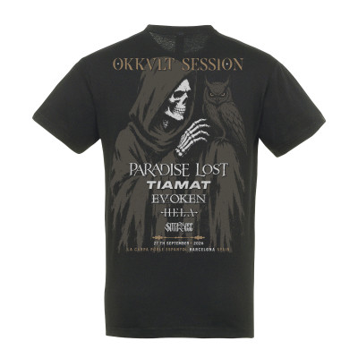 Merch 2026 Camiseta Okkult Session "Official" 2