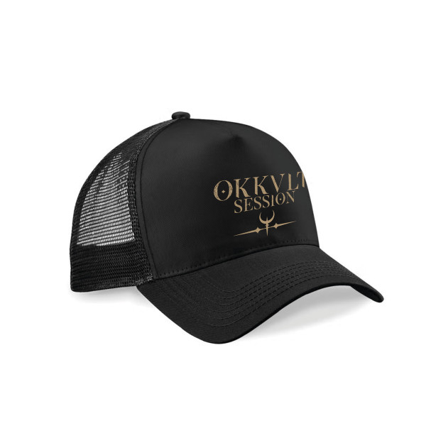 Merch Gorra Negra Okkult Session "Official"