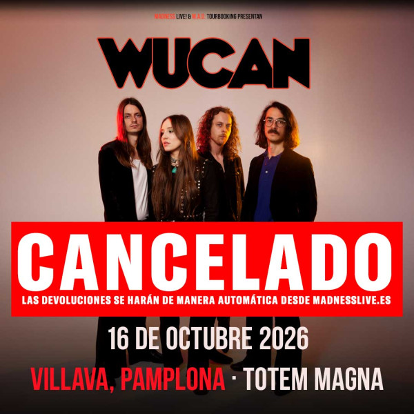 Comprar entradas para CANCELADO: Wucan (Portugalete)