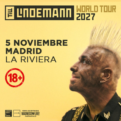 Comprar entradas para Till Lindemann (Madrid)