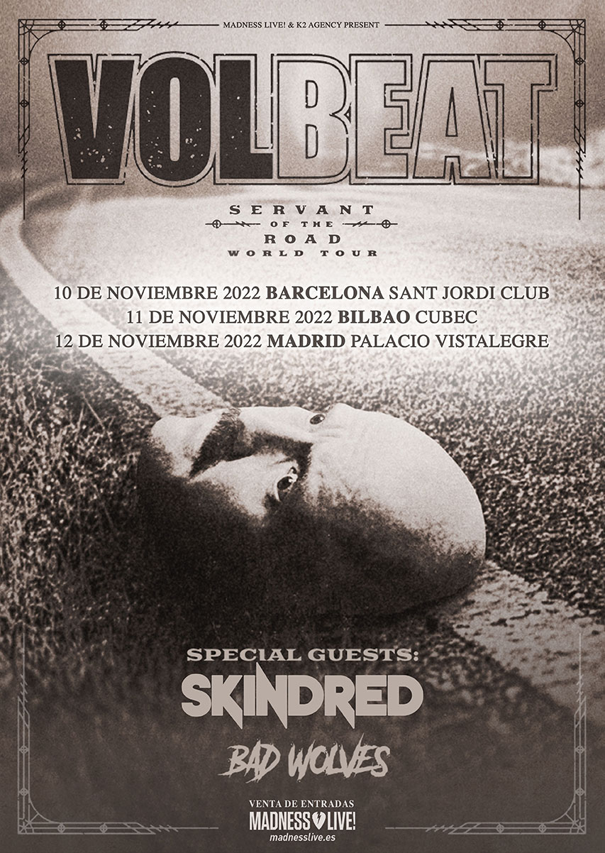 Vuelve A Nuestro País El Rock Con Mayúsculas De Volbeat