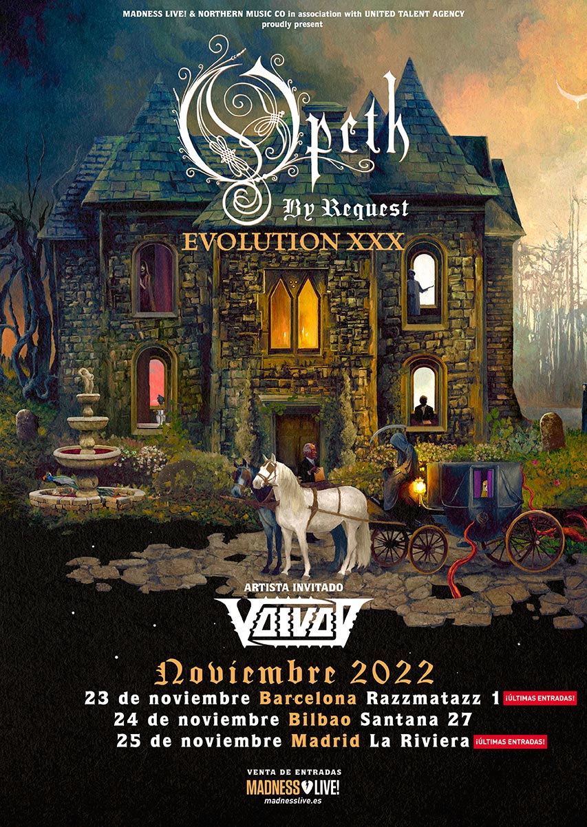 El Conjuro De Opeth Caerá Sobre Nuestro País En Otoño De 2022