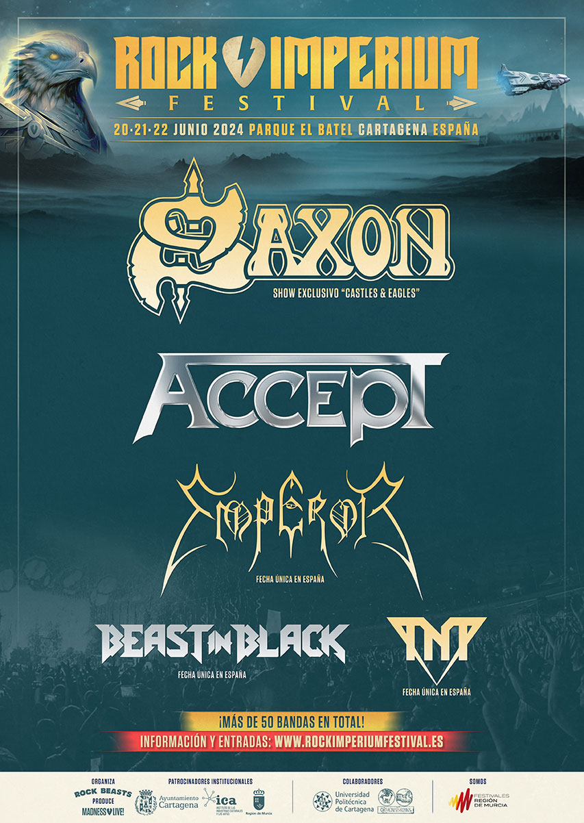 Rock Imperium 2024 (Cartagena) Saxon, Accept, Emperor