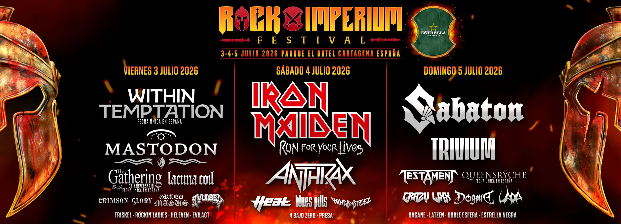 ROCK IMPERIUM FESTIVAL 2026