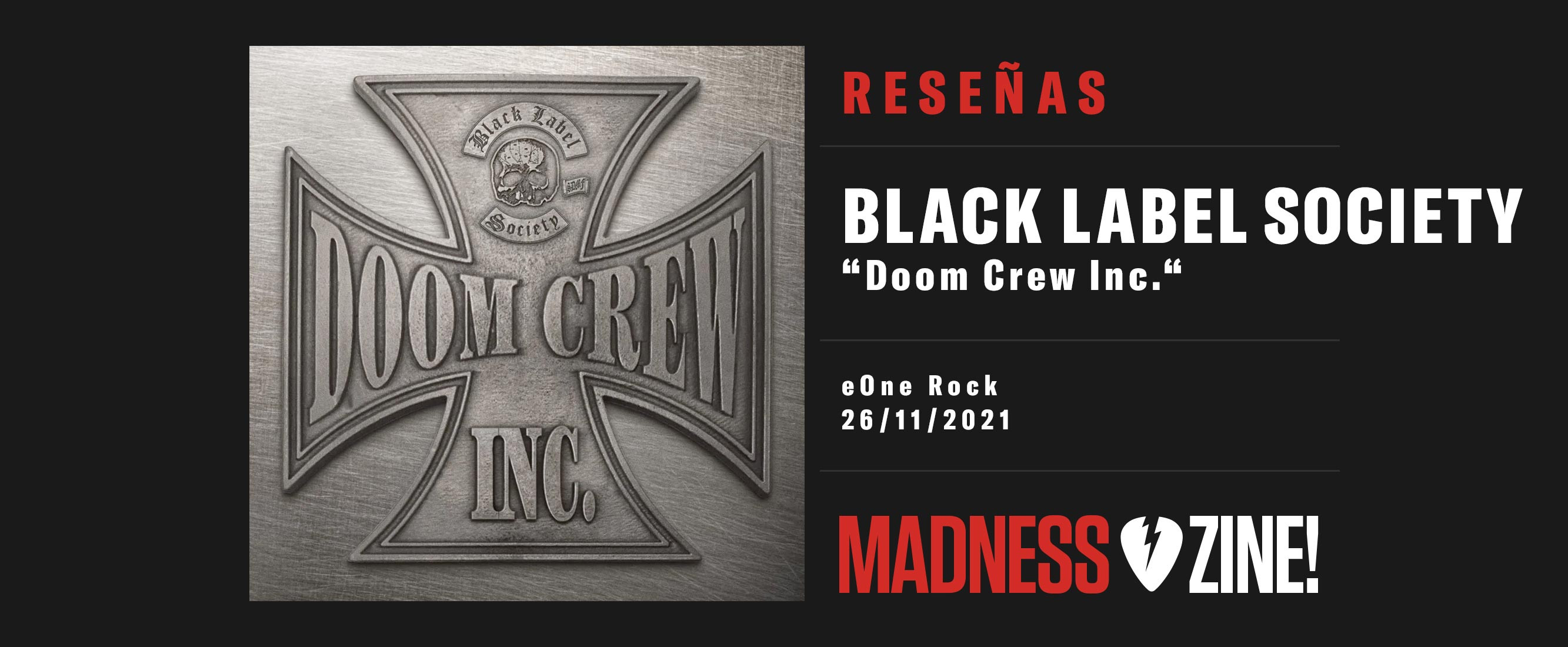 Reseña: Black Label Society 'Doom Crew Inc.'
