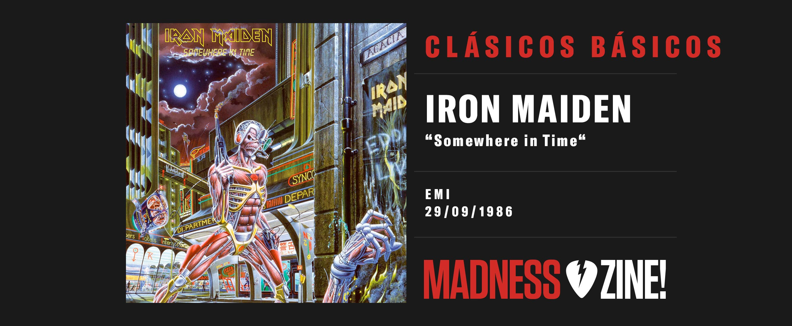 Clásicos Básicos: Iron Maiden 'Somewhere In Time'