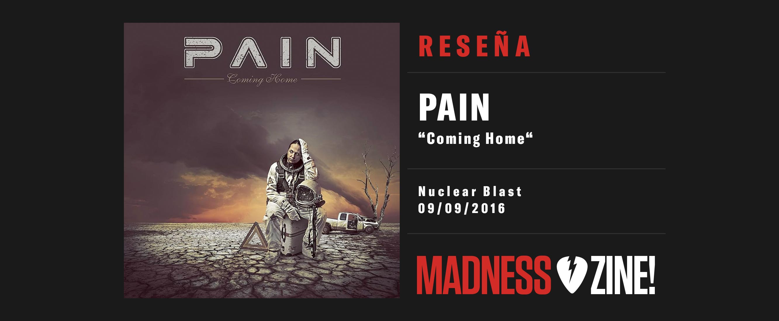 Reseña: Pain 'Coming Home'